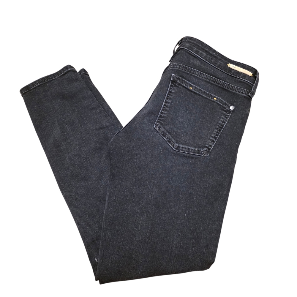 Pilcro And The Letterpress The Stet  Skinny Black Jeans Size 27 - Picture 3 of 11